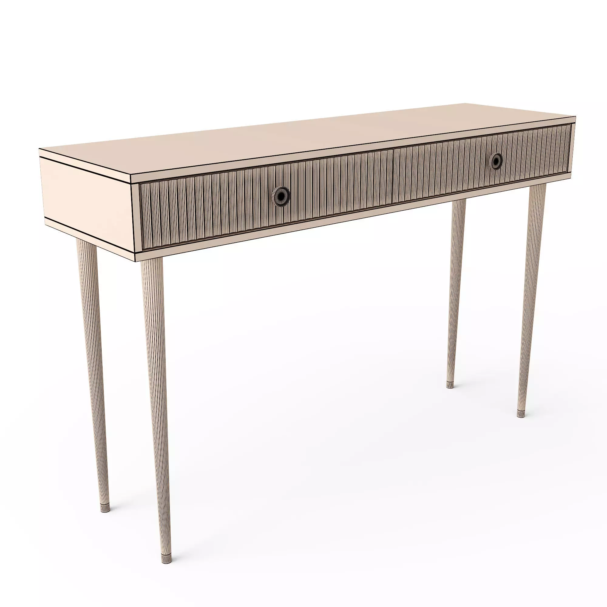 Cartier Console 3D model_2
