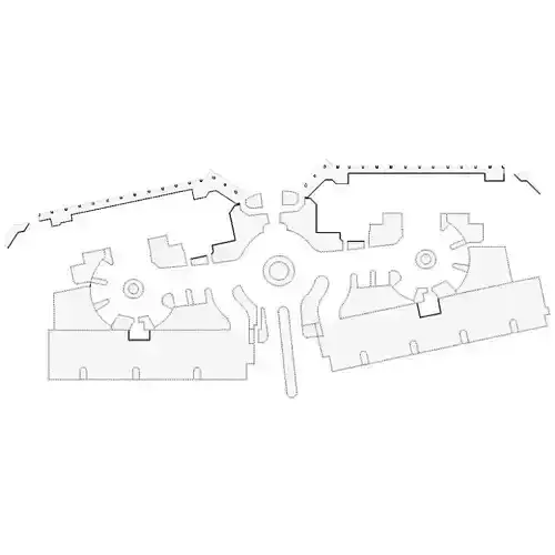 Commercial Interior Sketch - 53001-64000 SF - Xactimate