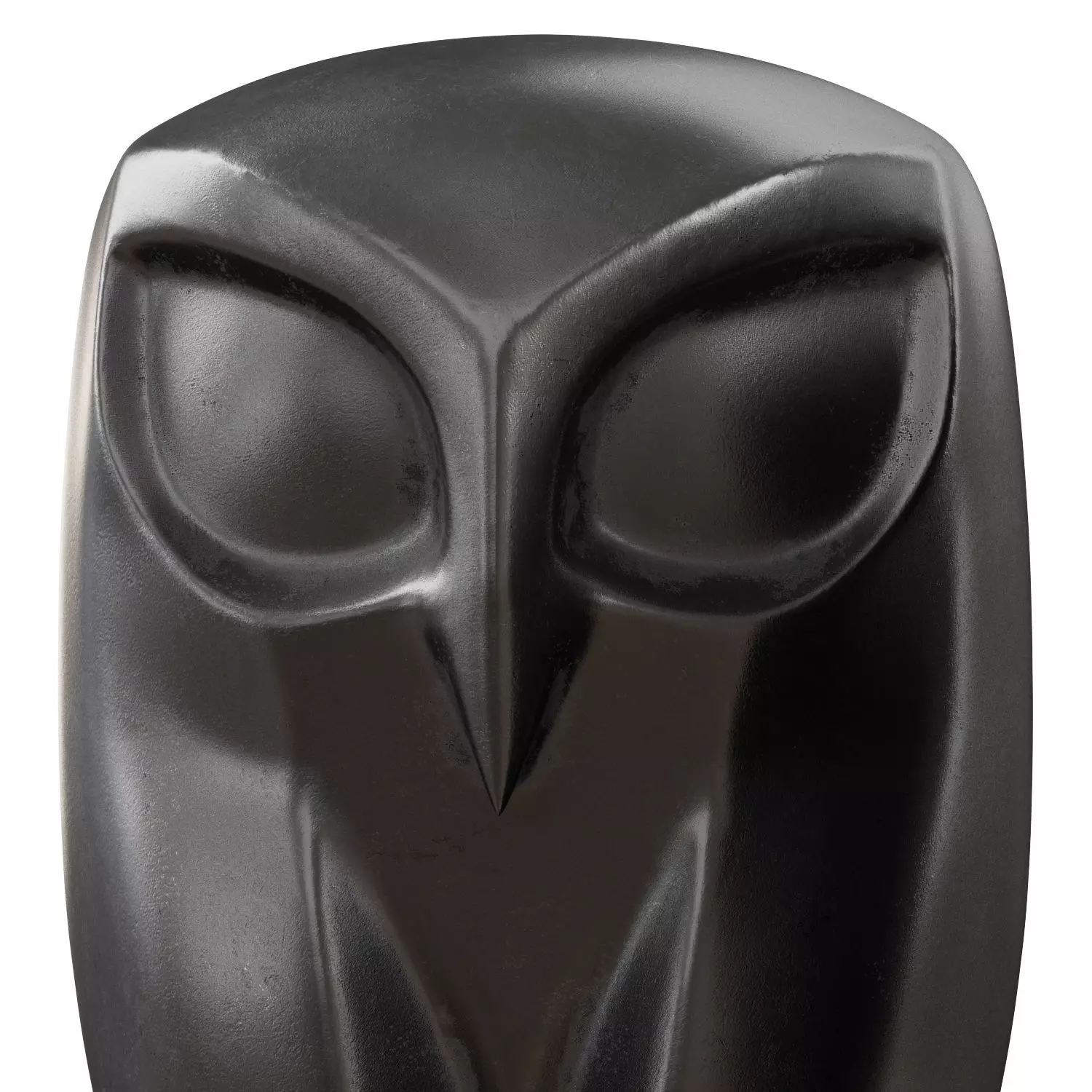Owl figurine 3D model_3