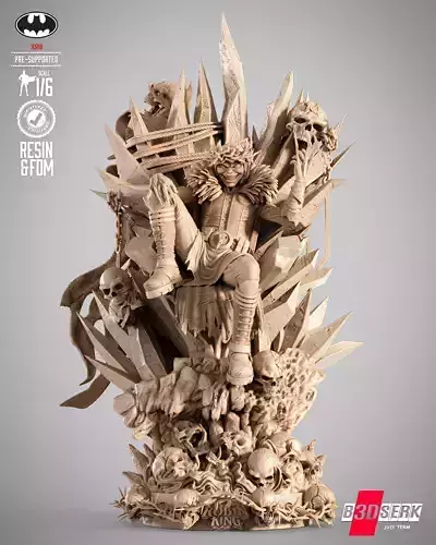B3DSERK Robin King Sculpture 