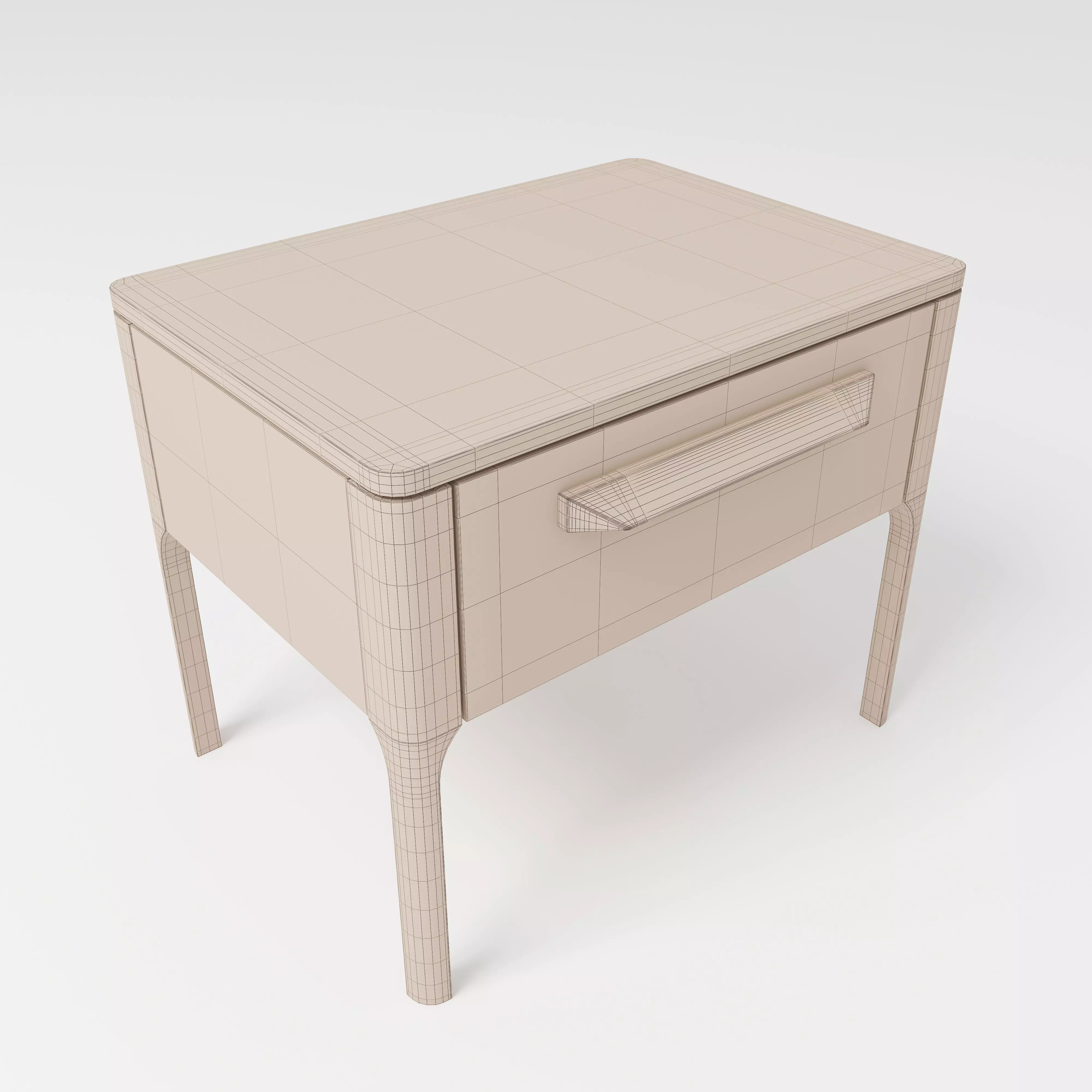 Blawo Bedside Table 3D model_2