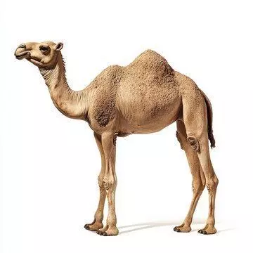 Dromedary Camel 3D Model with PBR Textures 3D model_1