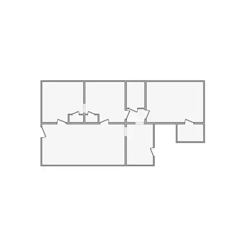 Simple Interior Sketch - 501-1000 SF - Xactimate - Matterport