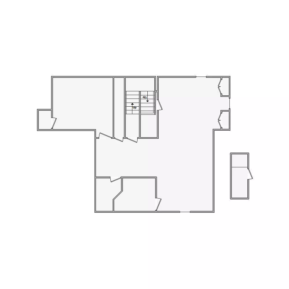 Simple Interior Sketch - 1501-2000 SF - Xactimate - Matterport 3D model_21