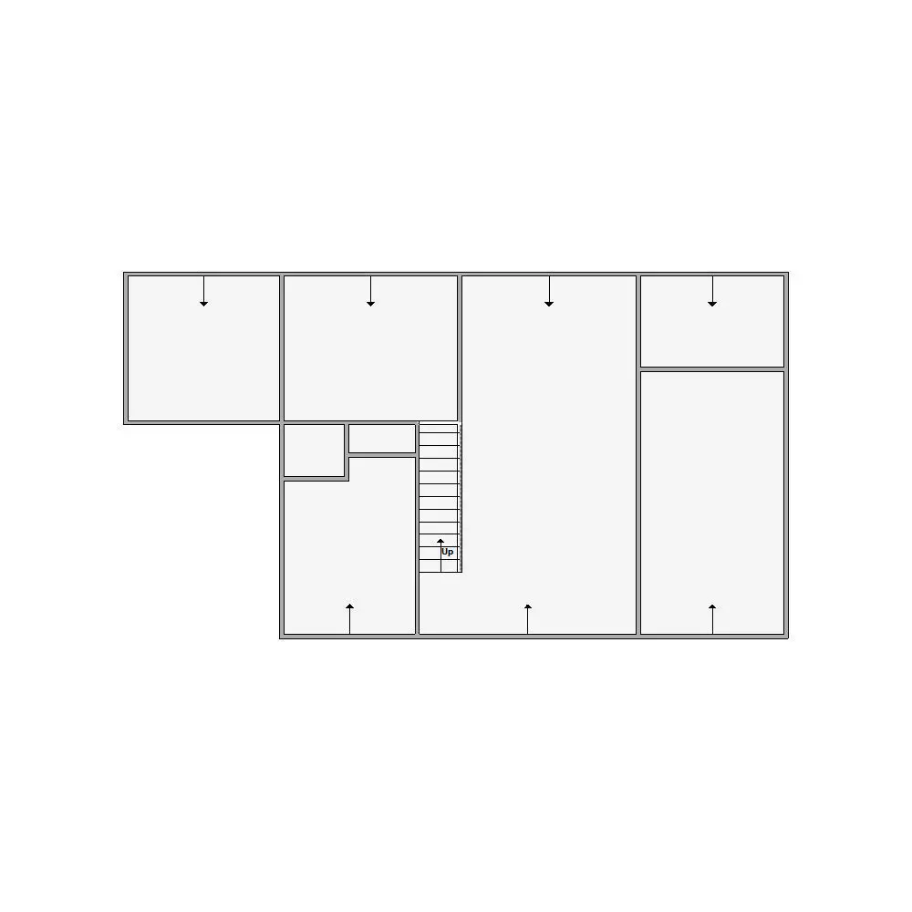 Simple Interior Sketch - 1501-2000 SF - Xactimate - Matterport 3D model_8