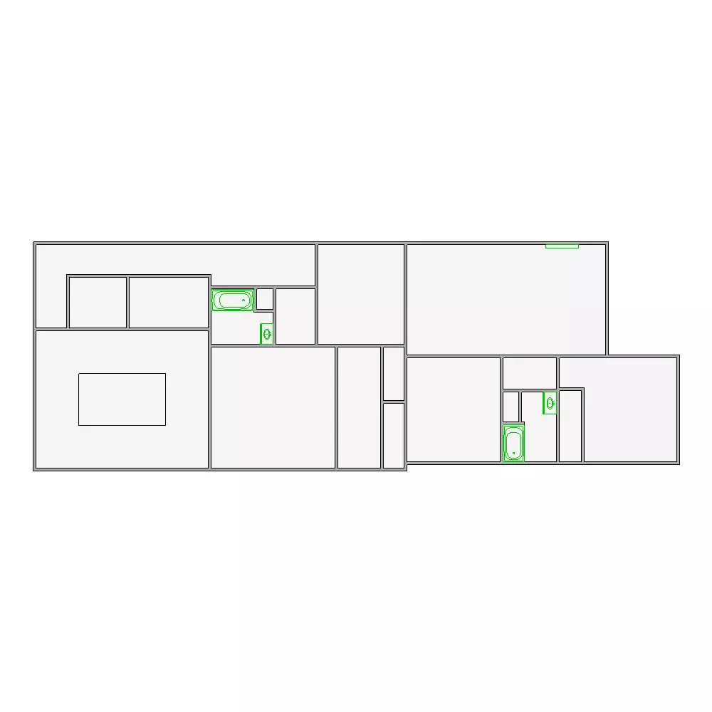 Simple Interior Sketch - 1501-2000 SF - Xactimate - Matterport 3D model_10