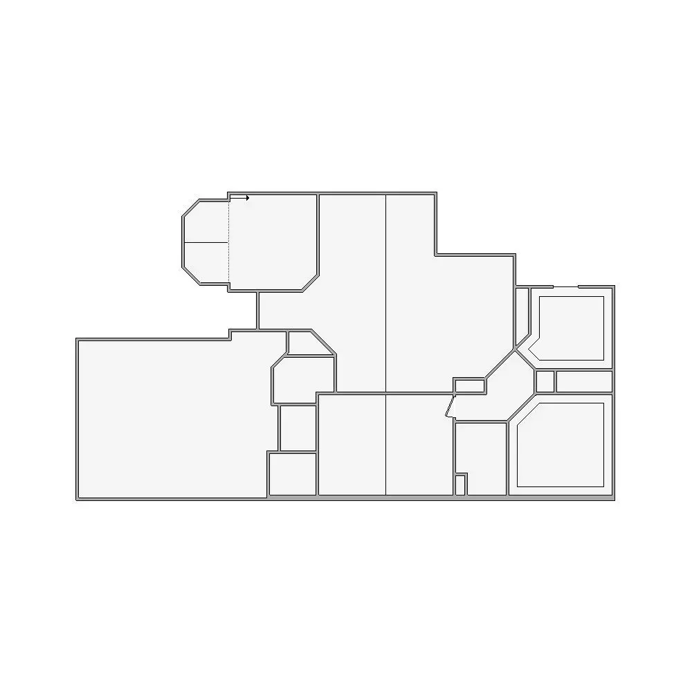 Simple Interior Sketch - 1501-2000 SF - Xactimate - Matterport 3D model_33