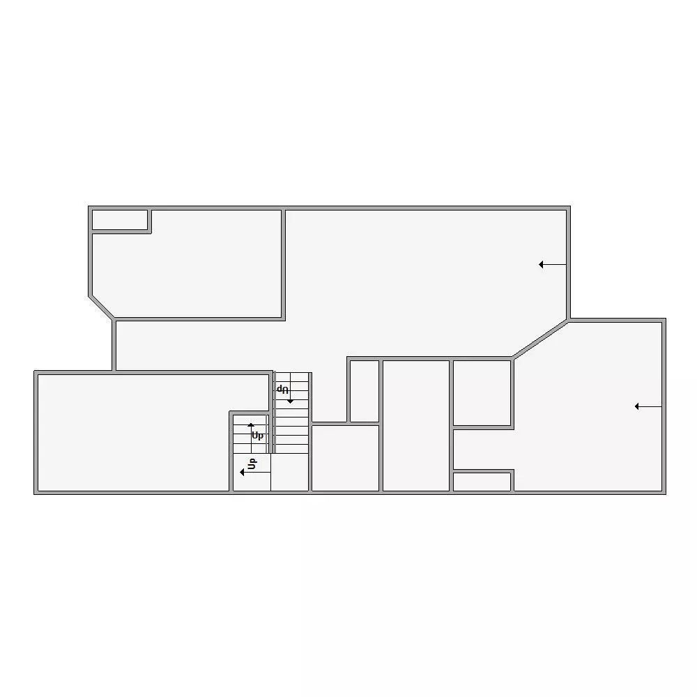 Simple Interior Sketch - 1501-2000 SF - Xactimate - Matterport 3D model_16