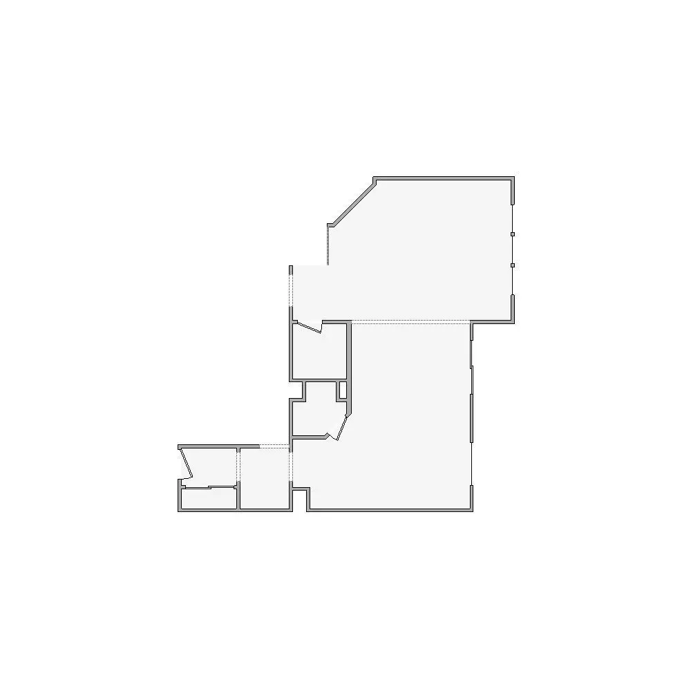 Simple Interior Sketch - 1501-2000 SF - Xactimate - Matterport 3D model_23