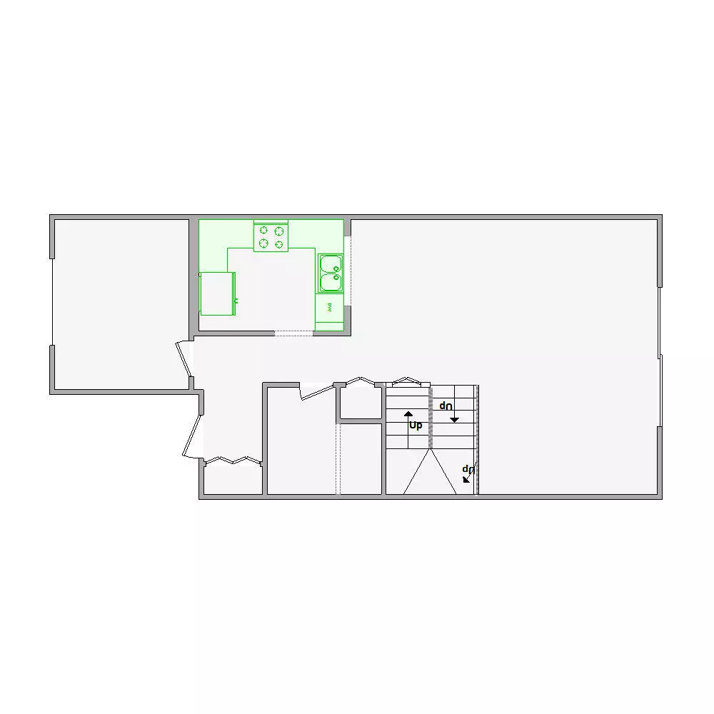 Simple Interior Sketch - 1501-2000 SF - Xactimate - Matterport 3D model_31