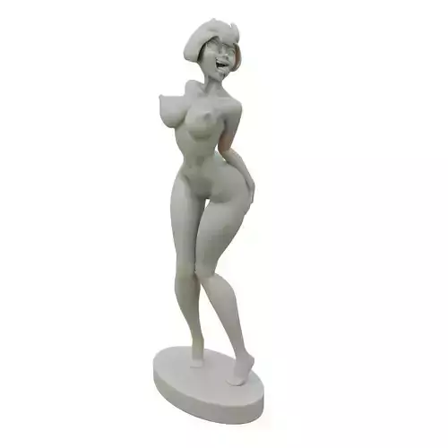 Succubus STL  Sexy Demon Girl for 3D Print