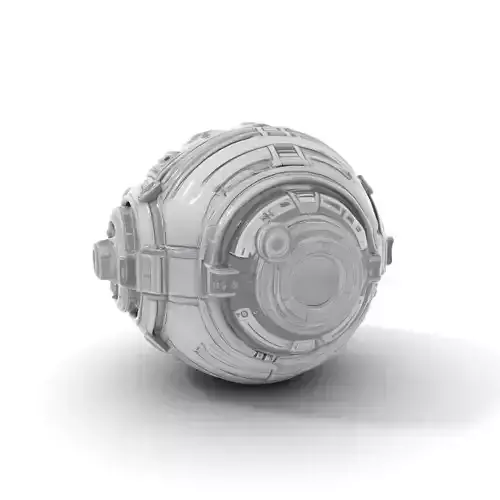 Futuristic Orb Model Pack with Detailed Textures