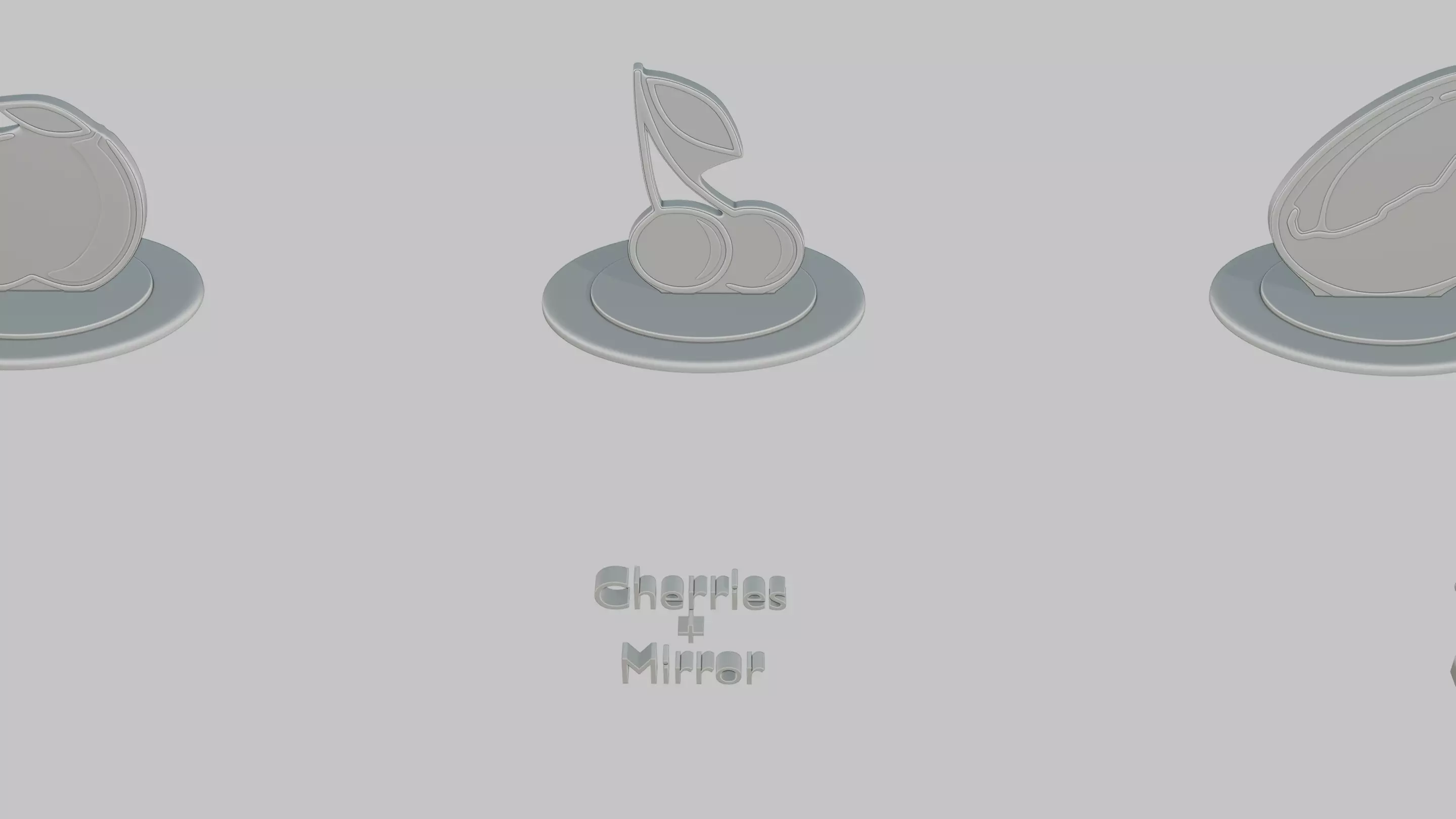 Fruits Mini Pack Emoji Statues 3D print model_5