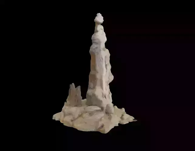 Pillar of Salt Biblically referenced 3d model 3D model