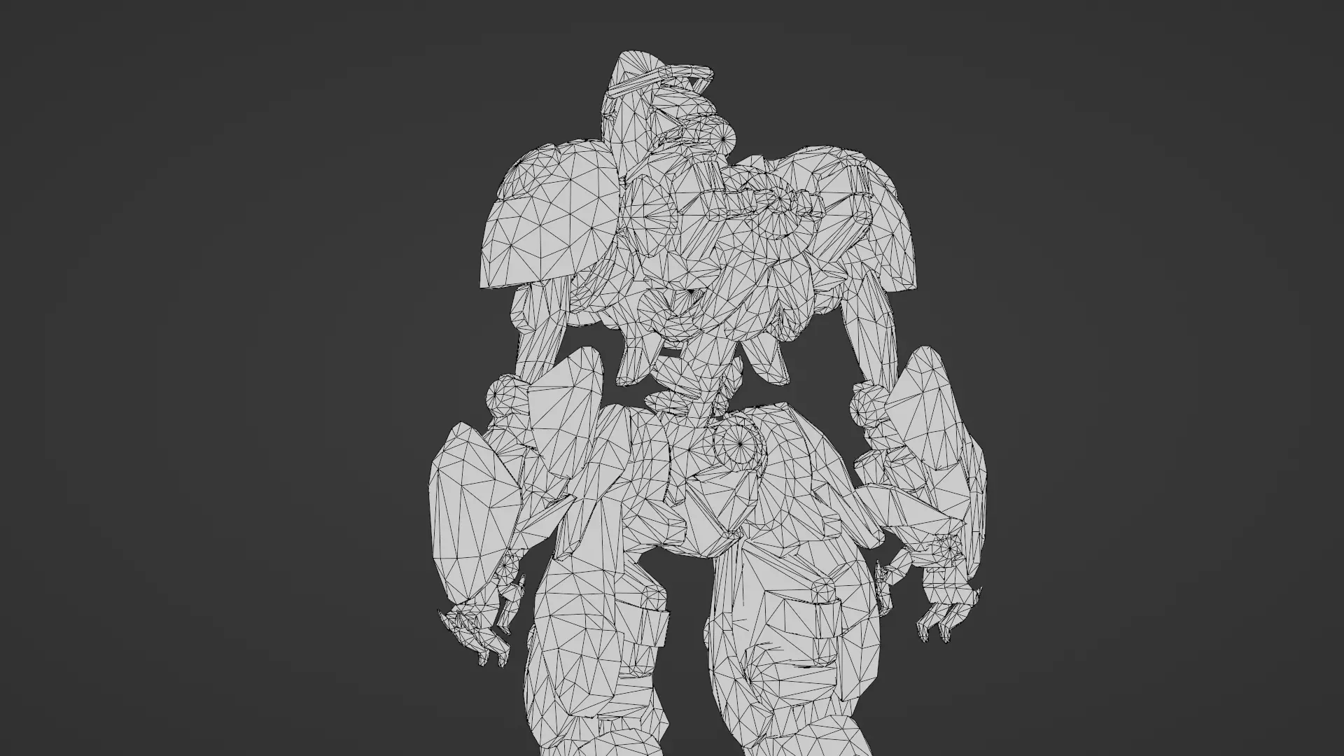 Robotic Soldier Delta  Tactical Recon Droid 3D Model Low-poly 3D model_25