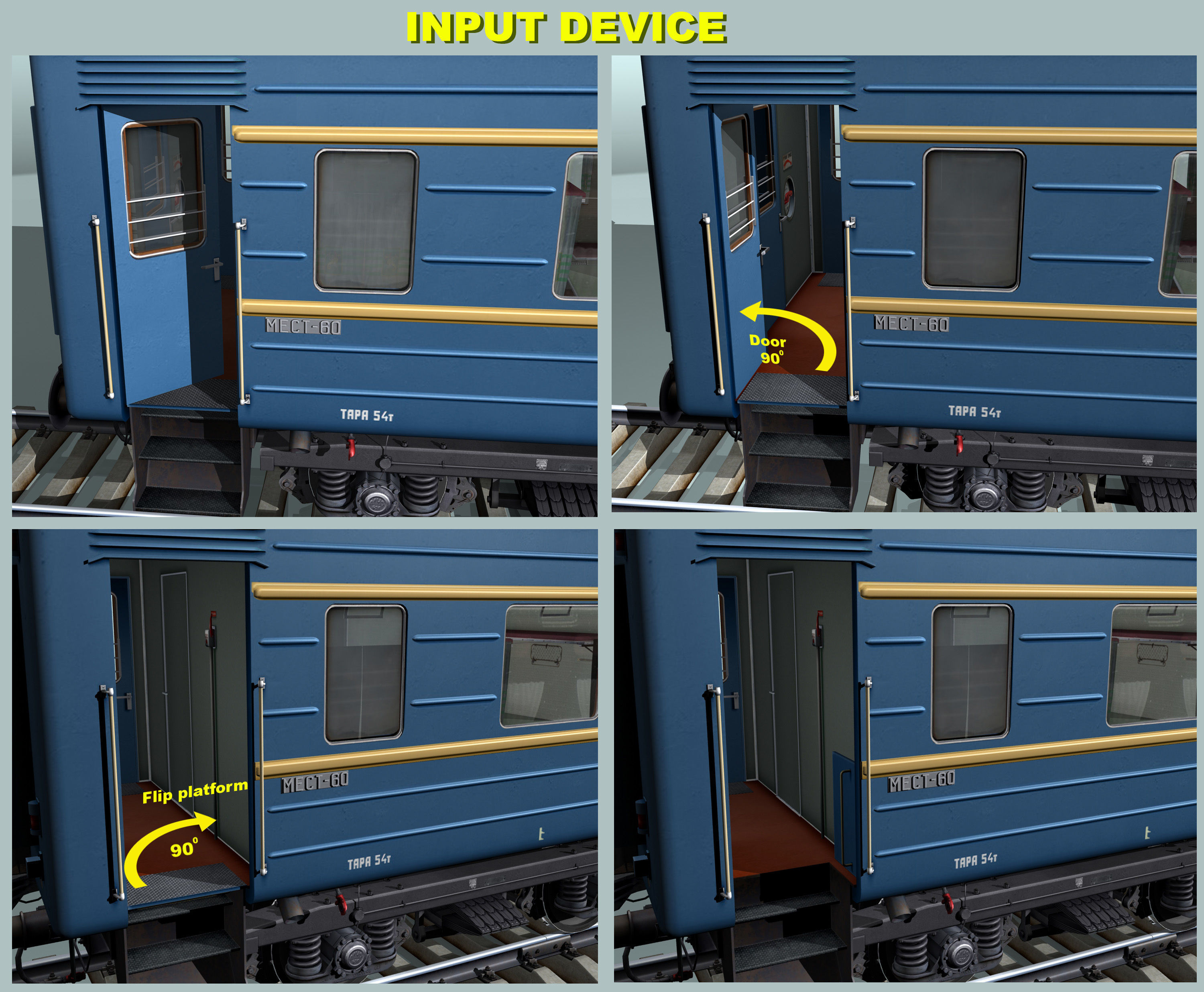 railcar CMV LVZ Low-poly 3D model_9