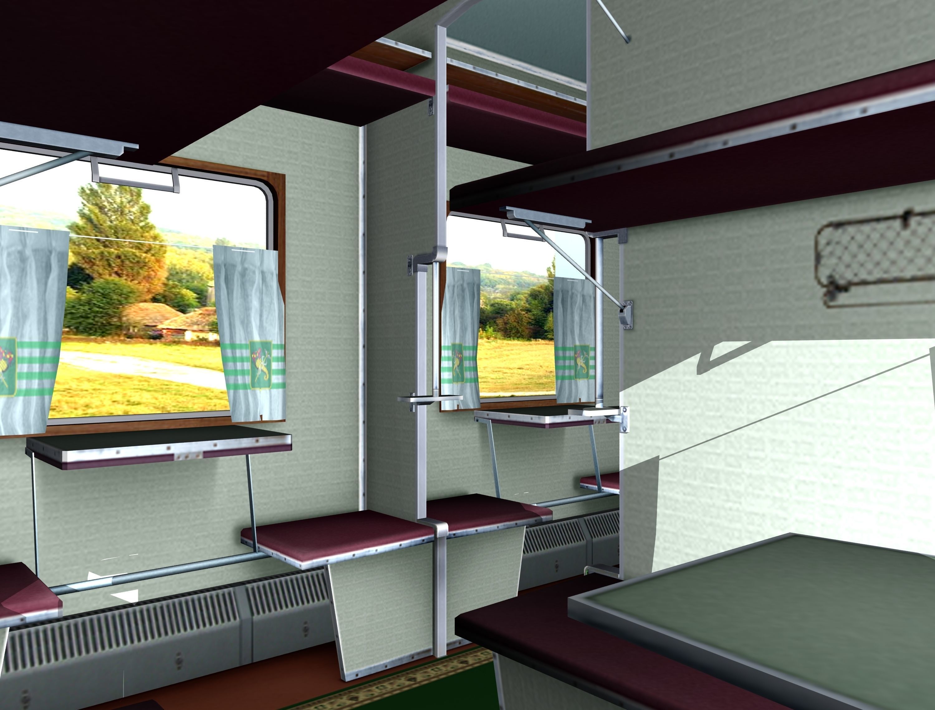 railcar CMV LVZ Low-poly 3D model_15