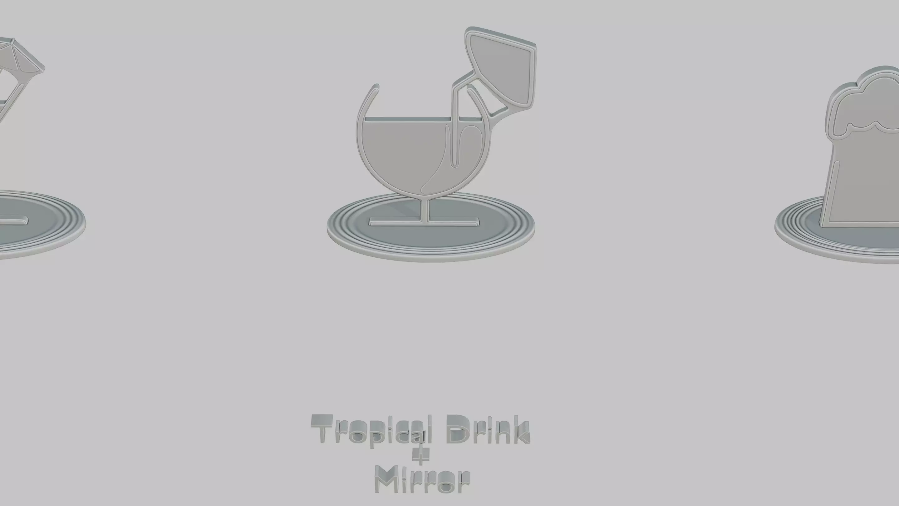 Emoji Statues Food and Drinks Megapack 3D print model_36