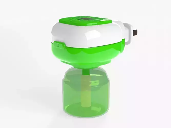 Electric Mosquito Liquid Low-poly 3D model
