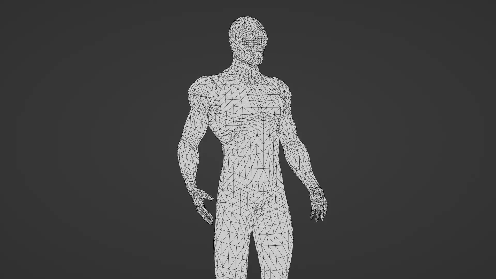 Iron spiderman Low-poly 3D model_34