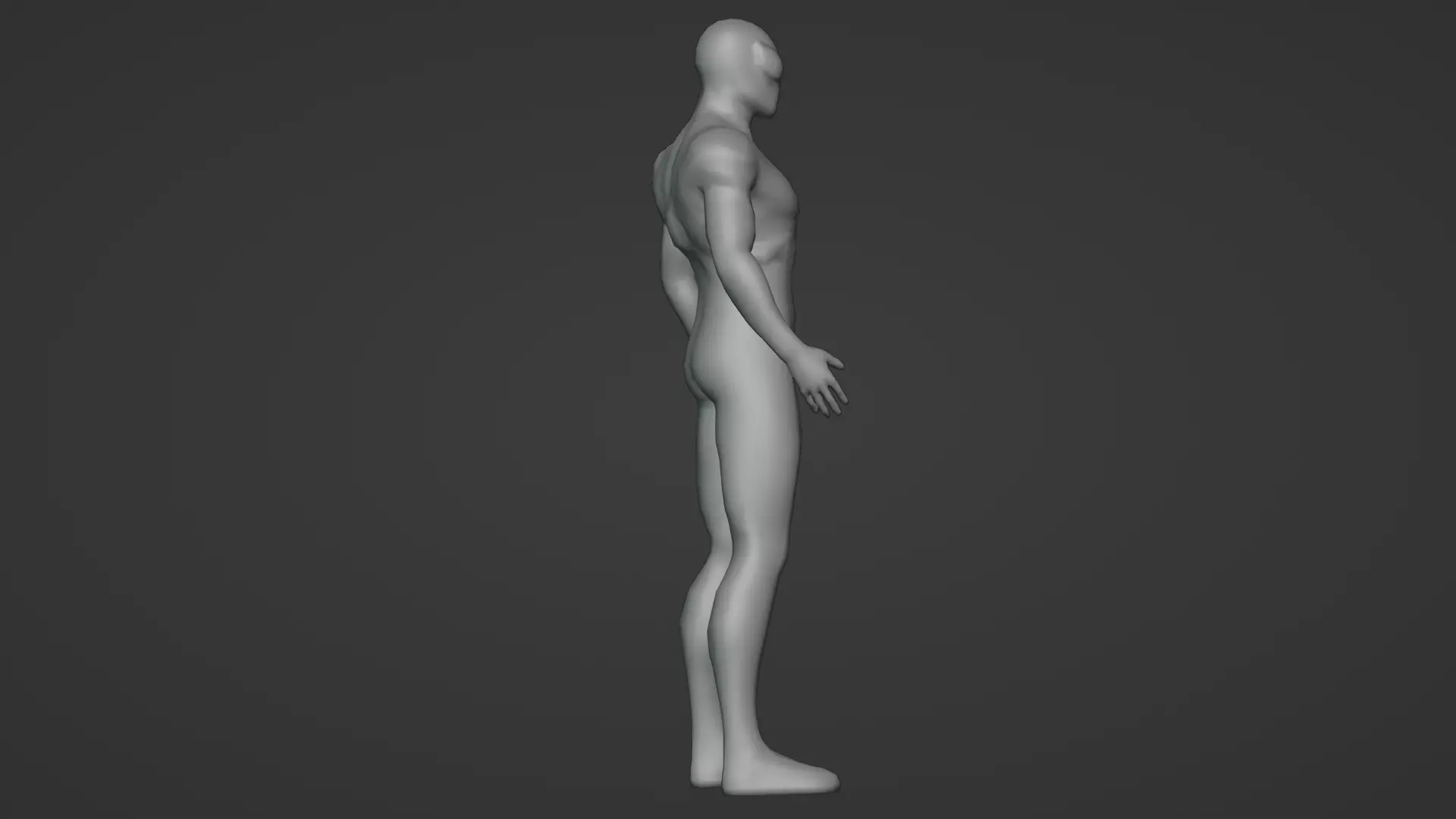 Iron spiderman Low-poly 3D model_20