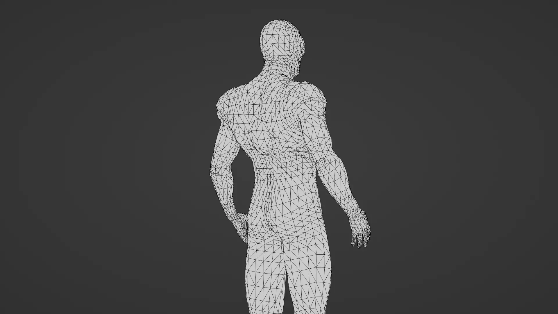 Iron spiderman Low-poly 3D model_27