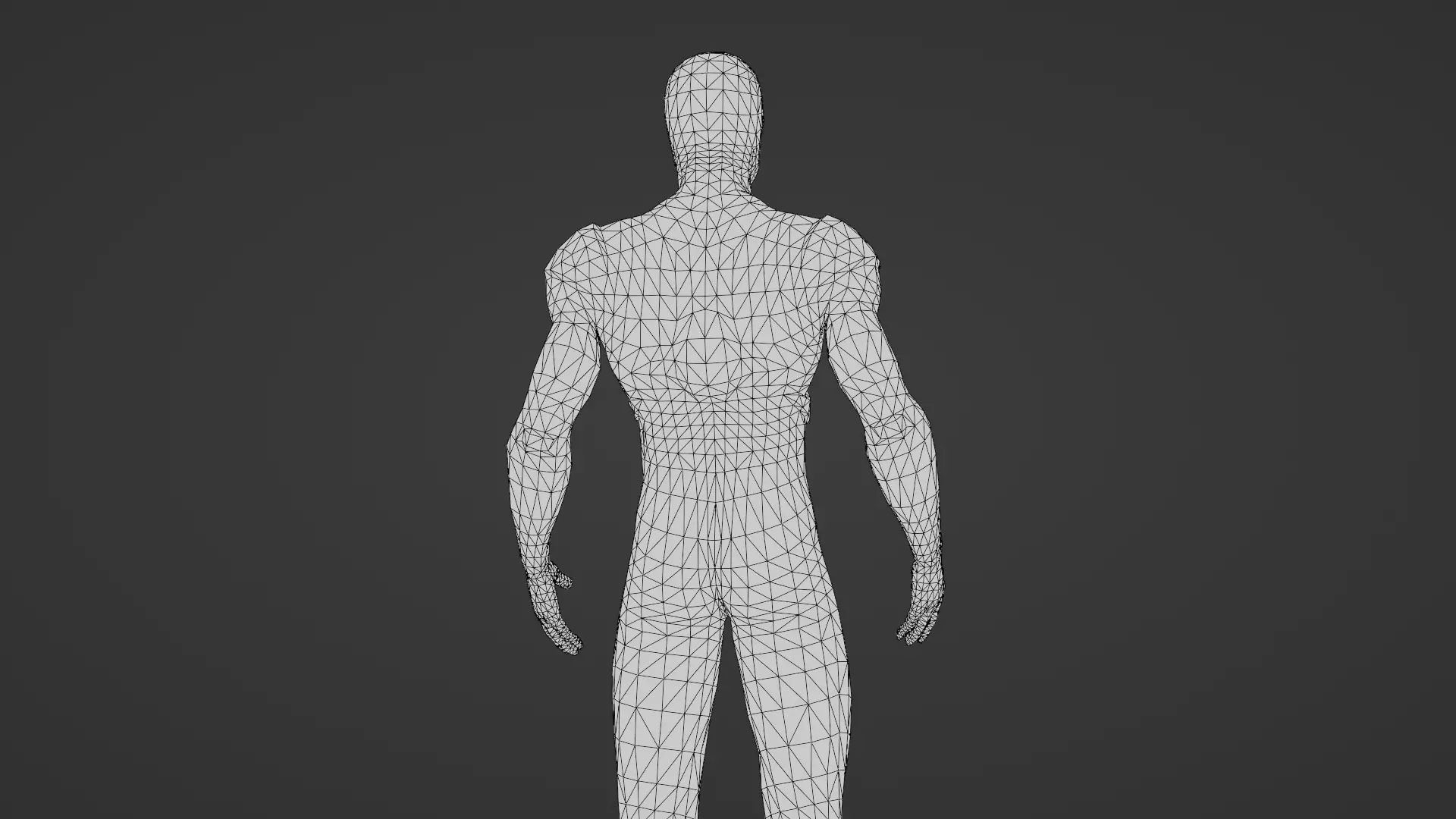 Iron spiderman Low-poly 3D model_26