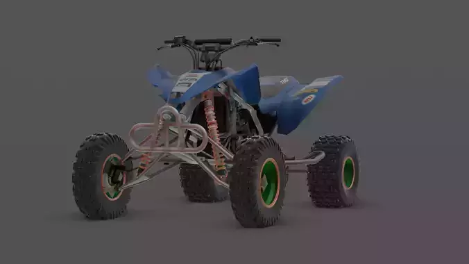 KTM 450 SX Motocross Dirt Bike 3D Model