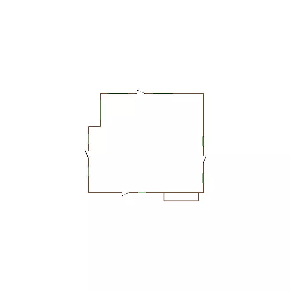 Detailed Exterior Sketch by Aerial - 21-30 SQ - Xactimate 3D model_5