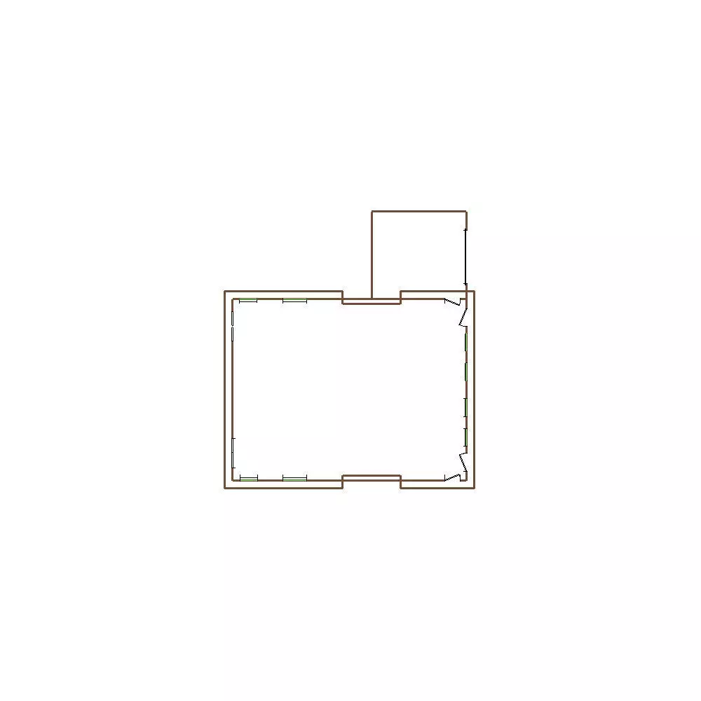 Detailed Exterior Sketch by Aerial - 21-30 SQ - Xactimate 3D model_4