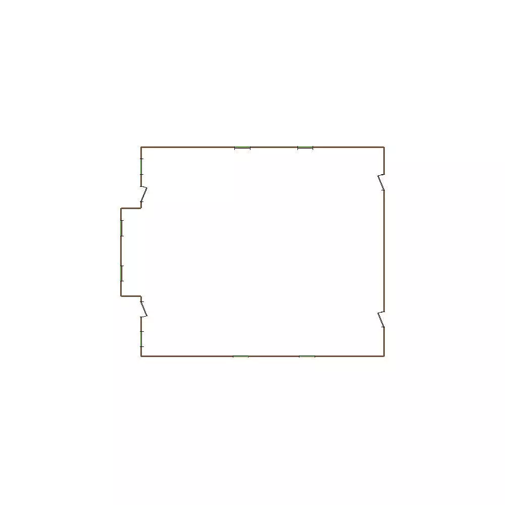 Detailed Exterior Sketch by Aerial - 21-30 SQ - Xactimate 3D model_6