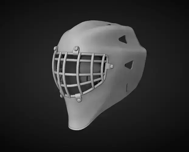 John Vanbiesbrouck Armadilla Goalie Mask Hockey