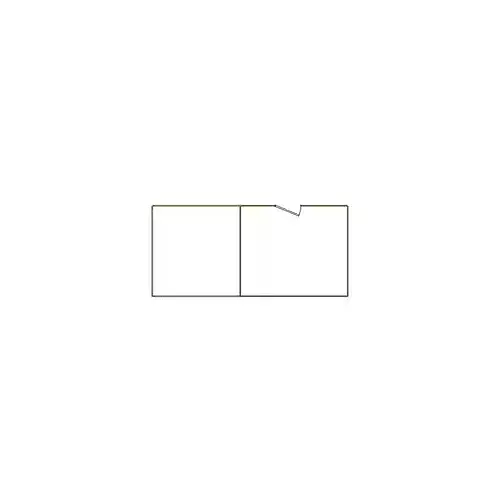 Simple Exterior Sketch by Aerial - 1-5 SQ - Xactimate