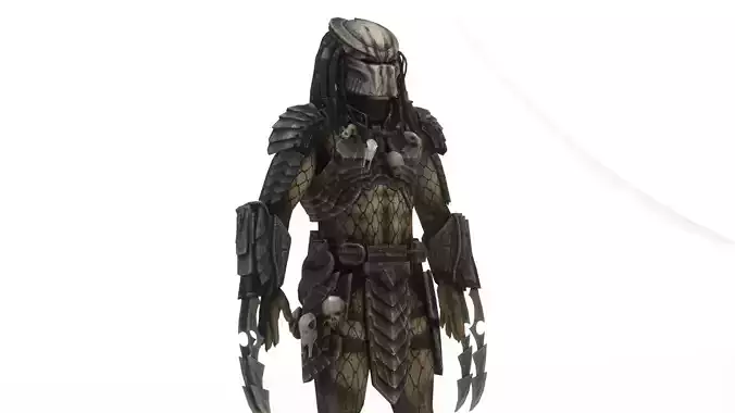 Predator Claw Low-poly 3D model