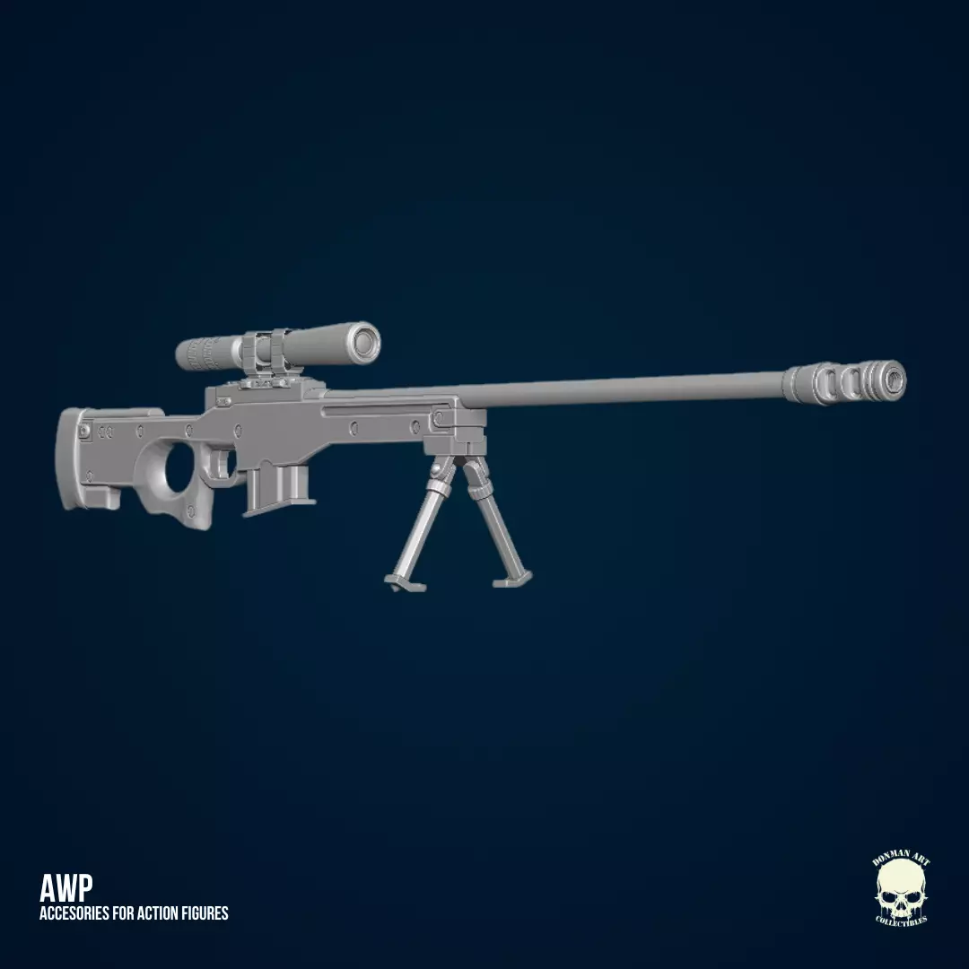 AWP Collection STL for action figures 3D print model_3