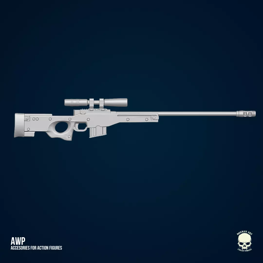 AWP Collection STL for action figures 3D print model_14