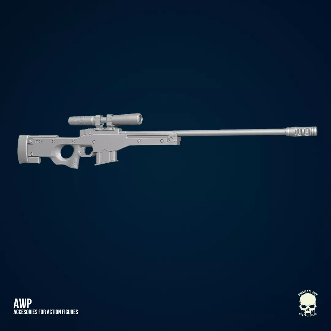 AWP Collection STL for action figures 3D print model_22