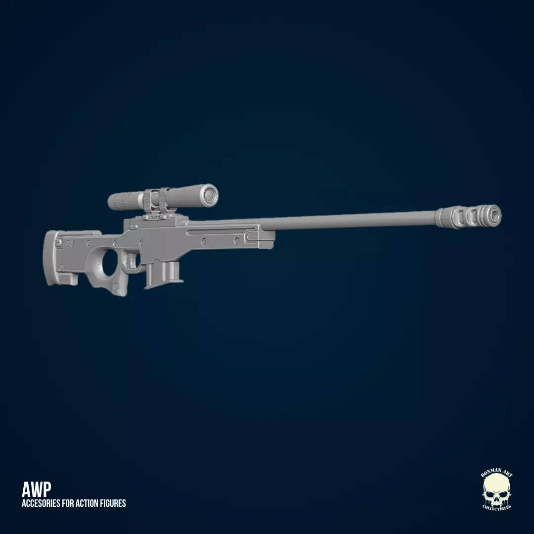 AWP Collection STL for action figures 3D print model_1