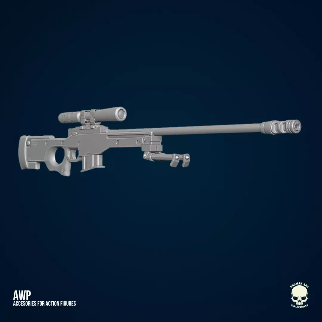AWP Collection STL for action figures 3D print model_10