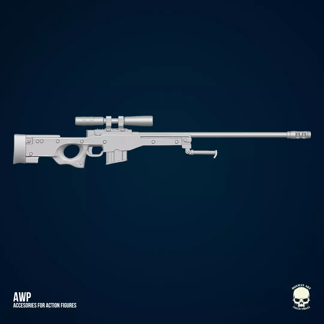 AWP Collection STL for action figures 3D print model_13