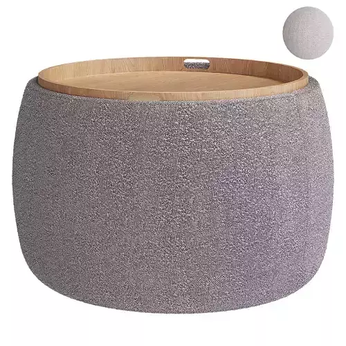 Pouf-transformer Lyukke with a lid