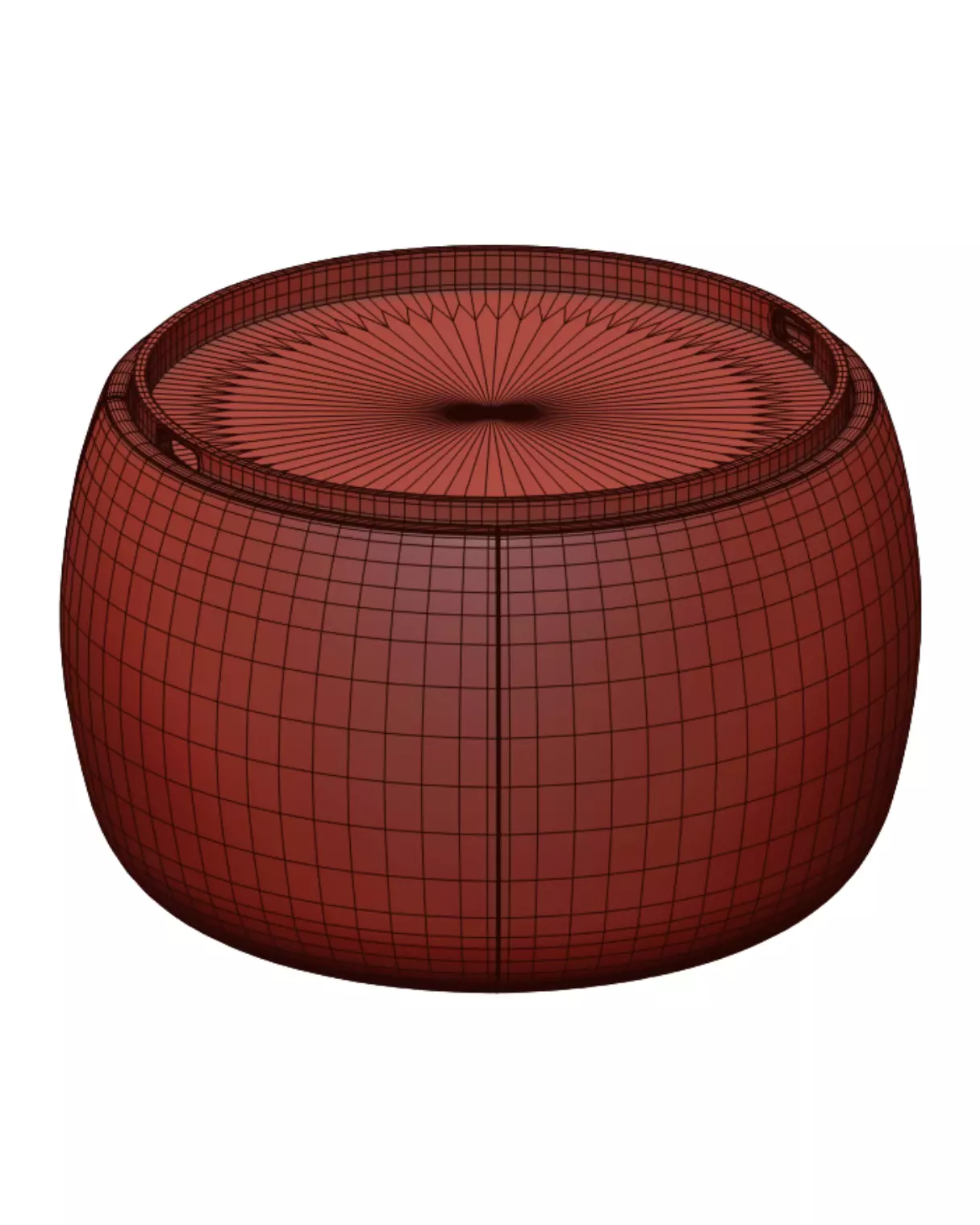 Pouf-transformer Lyukke with a lid 3D model_4