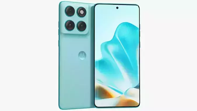 Motorola Edge 60 Fusion Amazonite 3D model