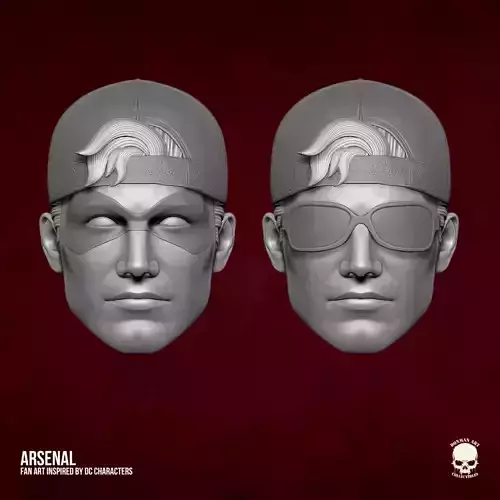 Arsenal DC Fan Art STL for action figures