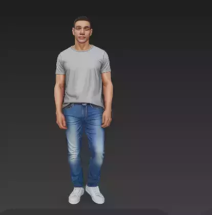 Versatile Casual Male 3D Character 