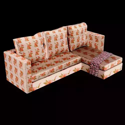 L-Shaped 3-Seater Sofa