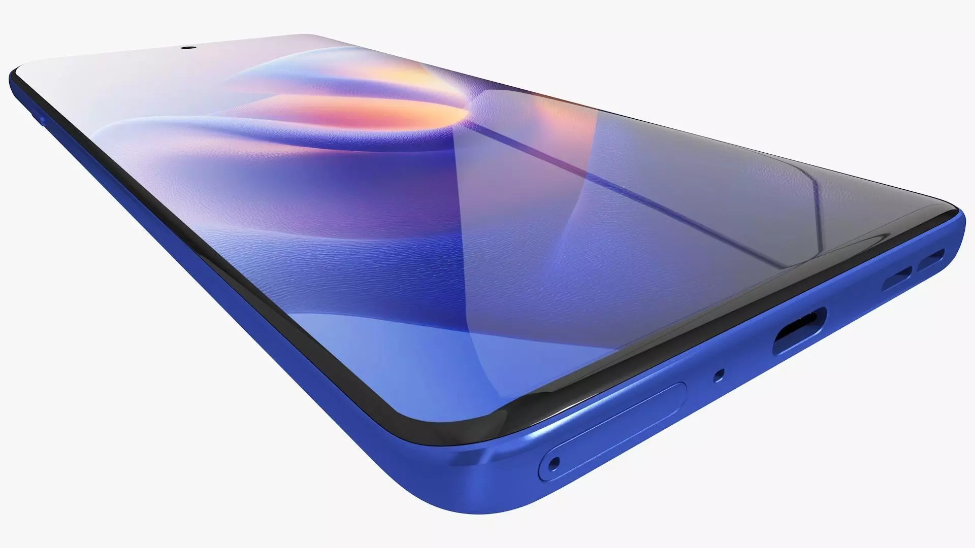 Motorola Edge 60 Pro Dazzling Blue 3D model_7