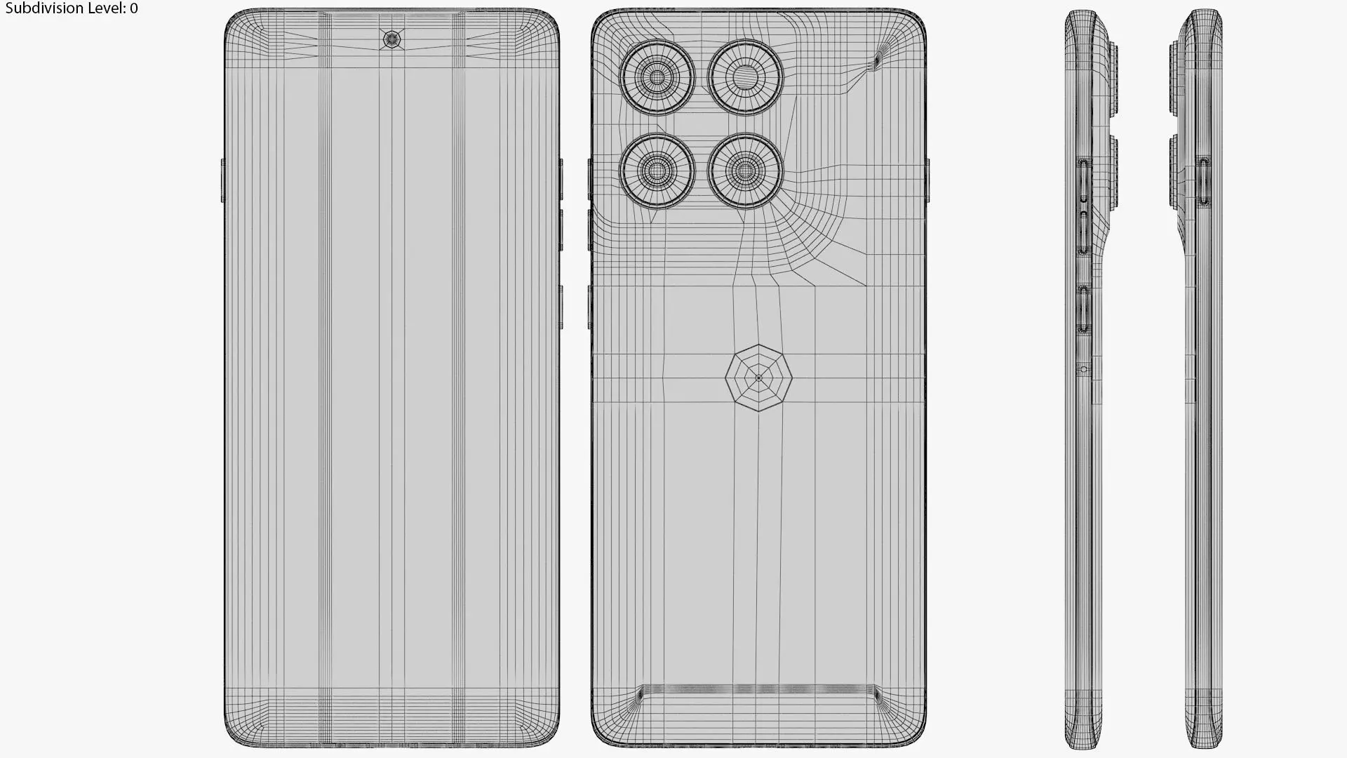 Motorola Edge 60 Pro Dazzling Blue 3D model_16