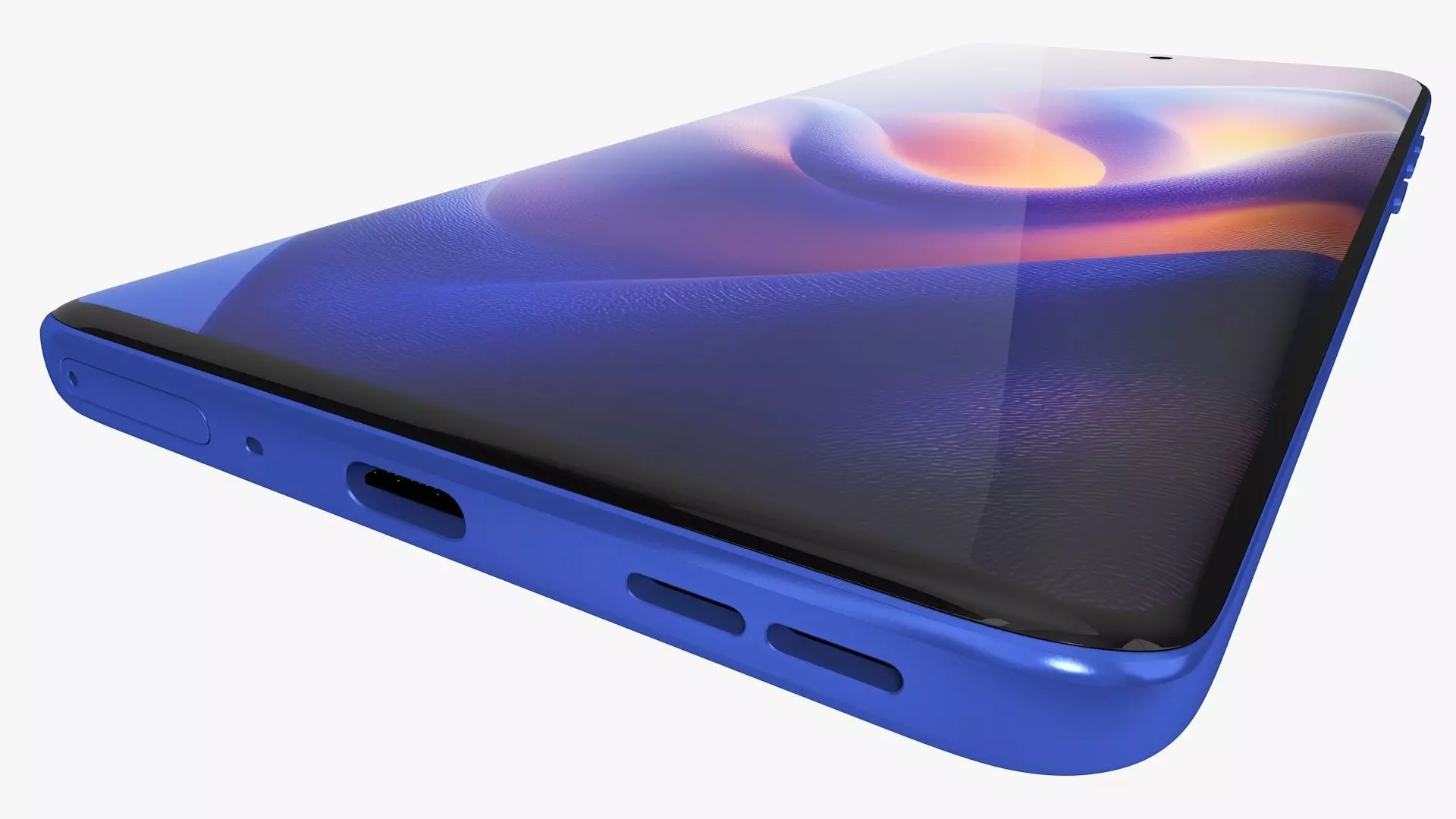 Motorola Edge 60 Pro Dazzling Blue 3D model_8