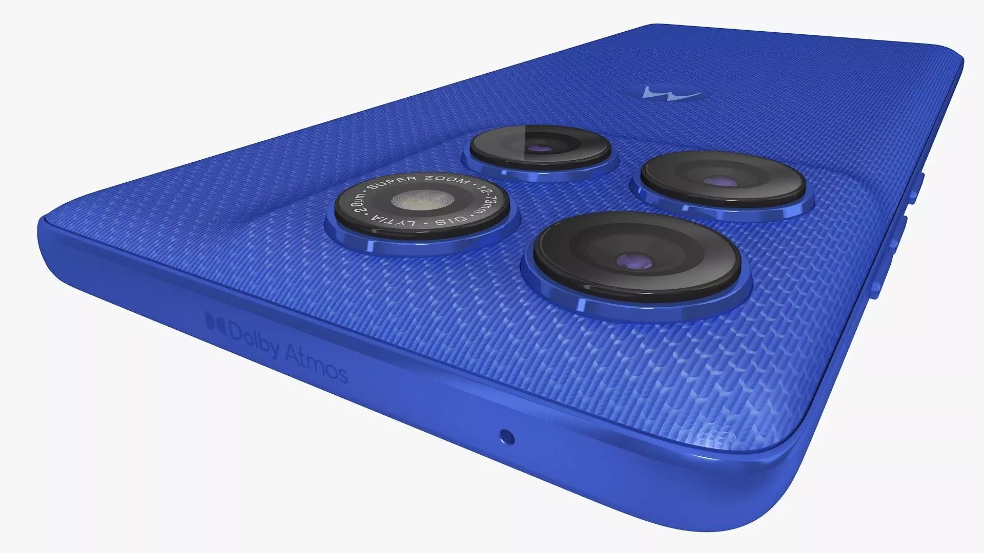 Motorola Edge 60 Pro Dazzling Blue 3D model_5